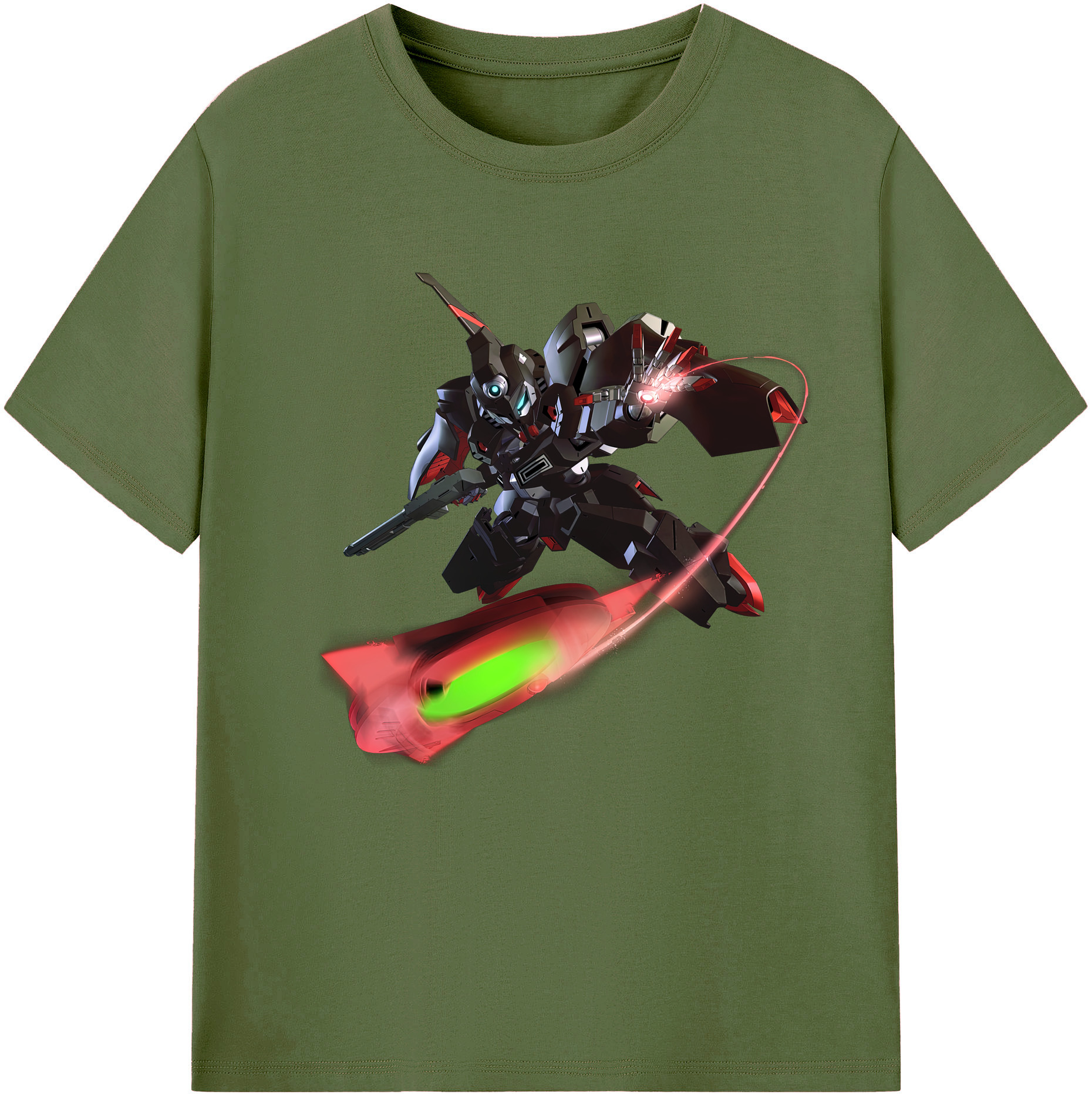 （画像用） 機動戦士ガンダム Mobile Suit Gundam 綿100％半袖Tシャツ（フロントプリント）